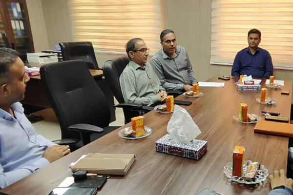 جلسه هماهنگی حمل محمولات قیر در شهرک صنعتی خلیج فارس