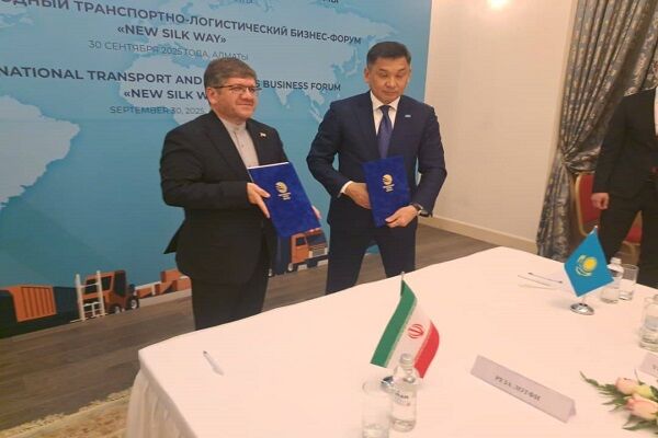 امضای تفاهم‌نامه حمل‌ونقل ریلی بین ایران و قزاقستان