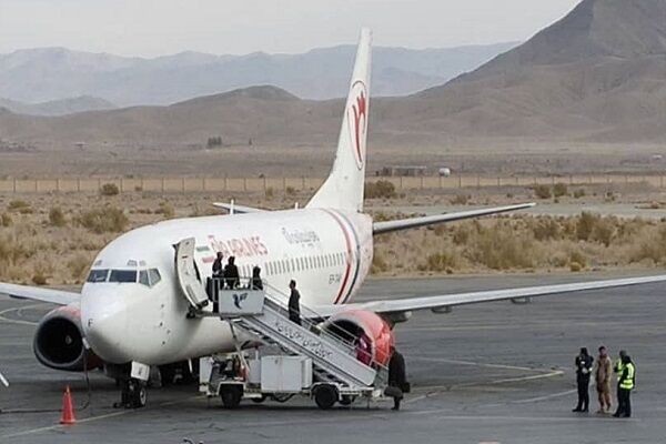 افزایش چشمگیر تعداد پروازها در فرودگاه بیرجند